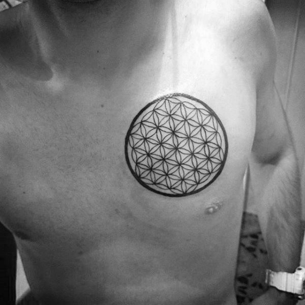 tatuagem flor da vida 85