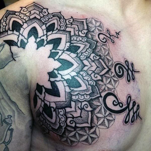 tatuagem flor da vida 93