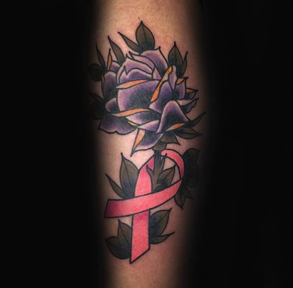 tatuagem laco contra o cancer 01