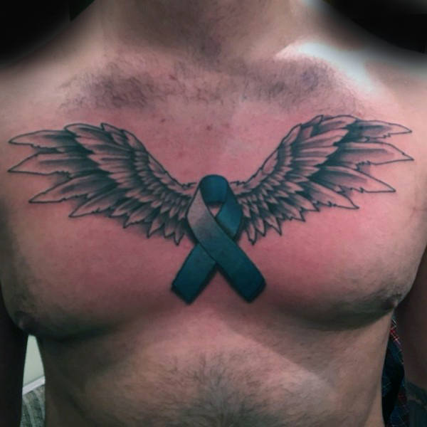 tatuagem laco contra o cancer 113
