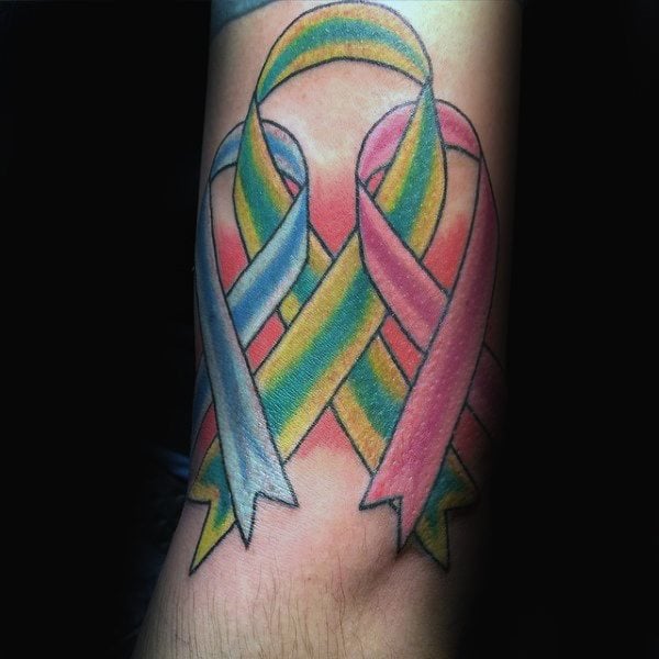 tatuagem laco contra o cancer 117