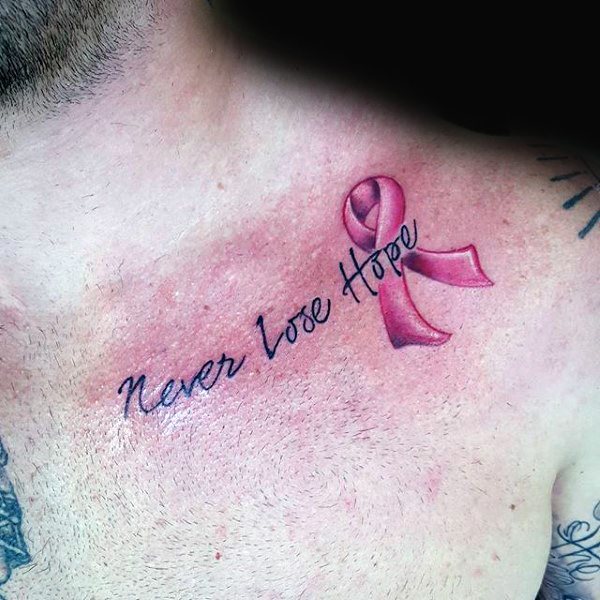 tatuagem laco contra o cancer 15