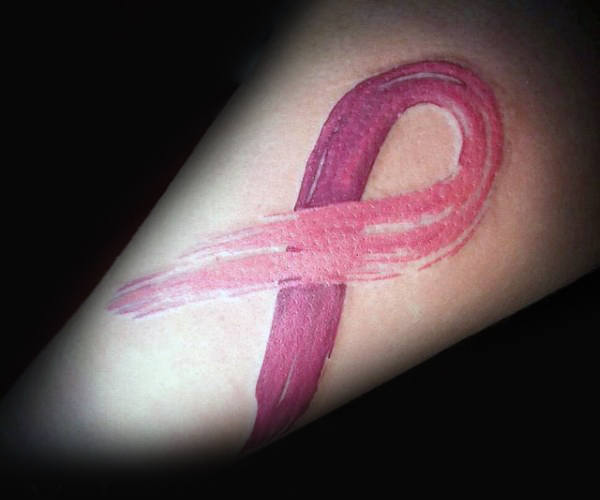tatuagem laco contra o cancer 17