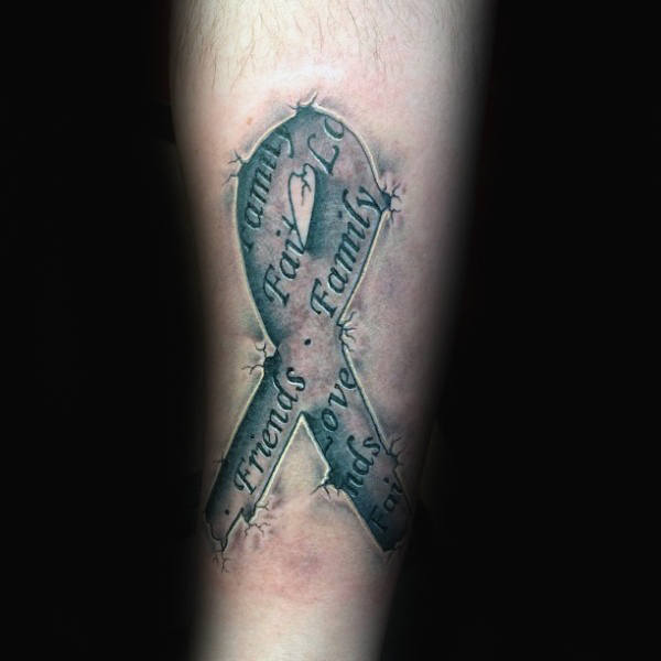 tatuagem laco contra o cancer 29