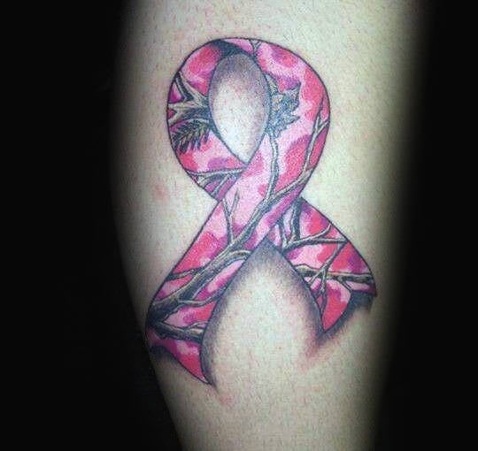 tatuagem laco contra o cancer 33