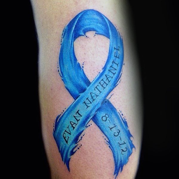 tatuagem laco contra o cancer 35