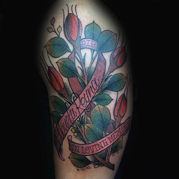 tatuagem laco contra o cancer 43