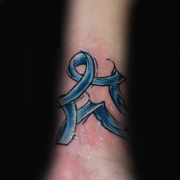 tatuagem laco contra o cancer 83