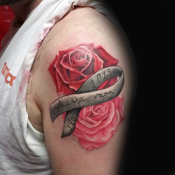tatuagem laco contra o cancer 95