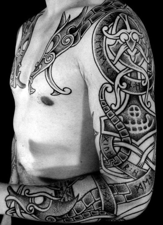 tatuagem runa vikinga 129