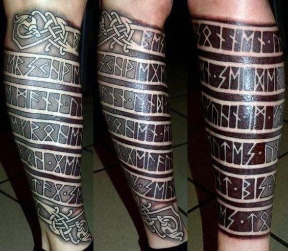 tatuagem runa vikinga 21