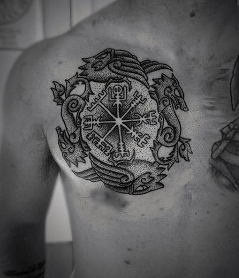 tatuagem runa vikinga 61