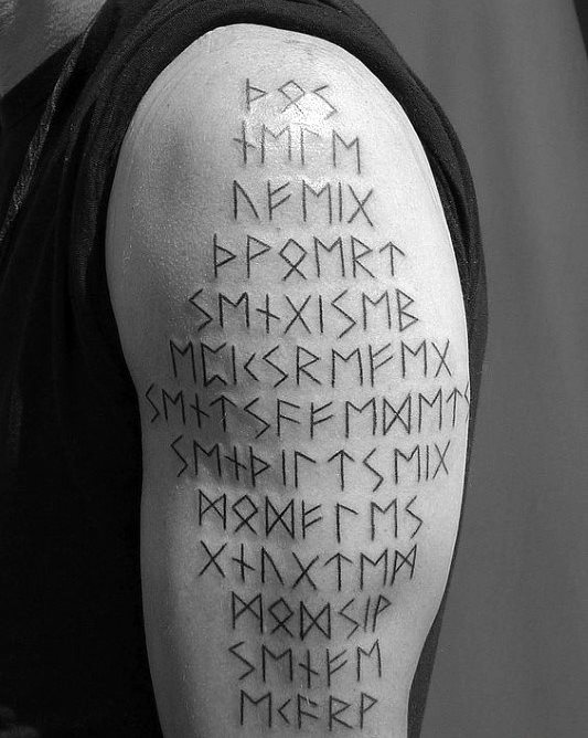 tatuagem runa vikinga 97