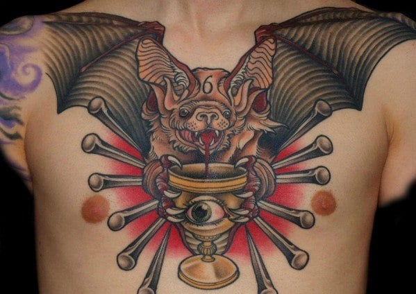 tatuagem morcego 106