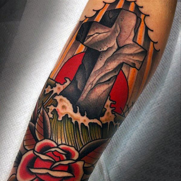 tatuagem cruz 144