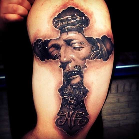 tatuagem cruz 34