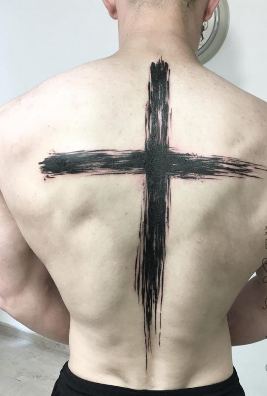 tatuagem cruz 574