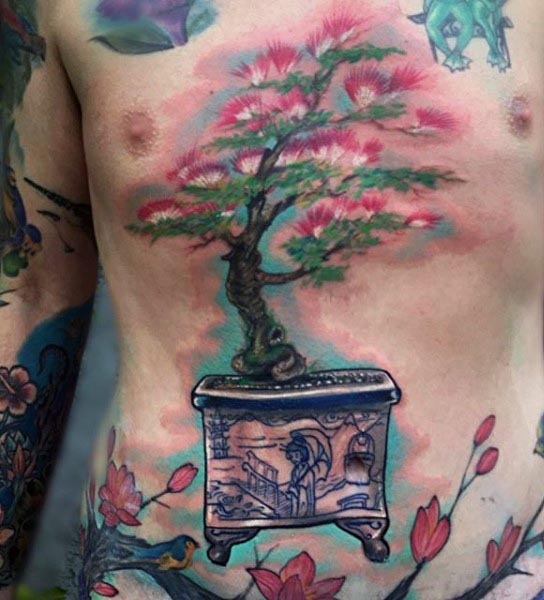 tatuagem bonsai 72