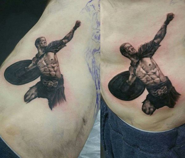 tatuagem gladiador 121