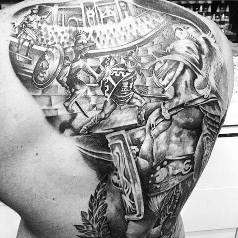 tatuagem gladiador 13