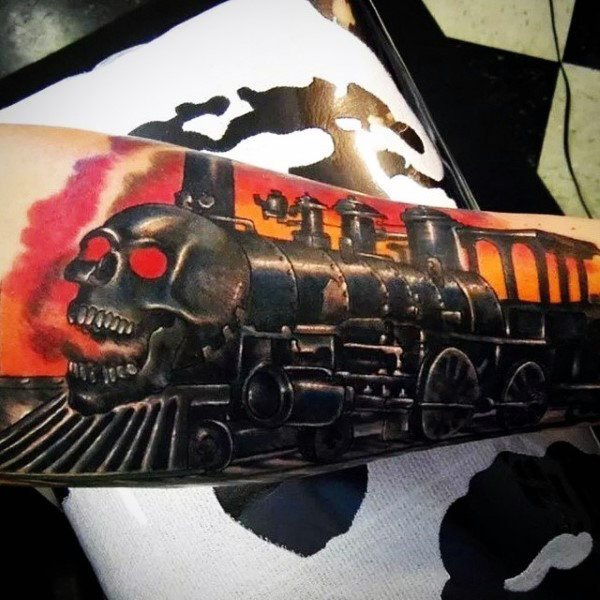 tatuagem trem 94