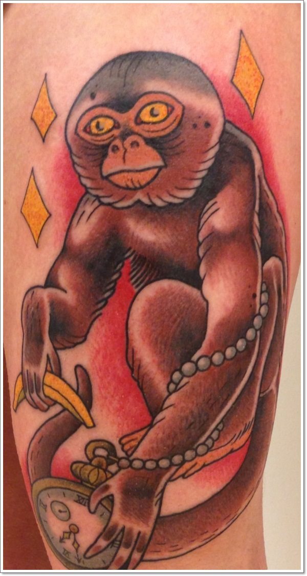 tatuagem macaco 310