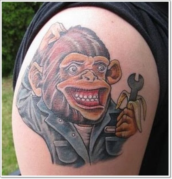 tatuagem macaco 322