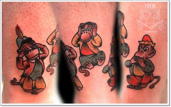 tatuagem macaco 350