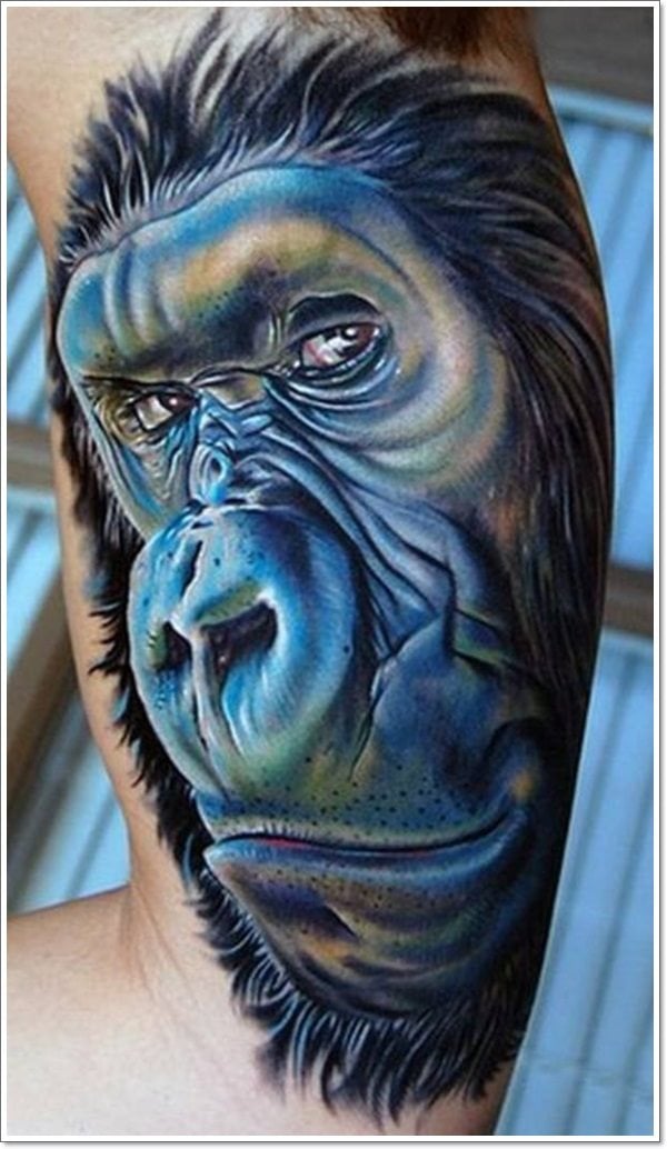 tatuagem macaco 394