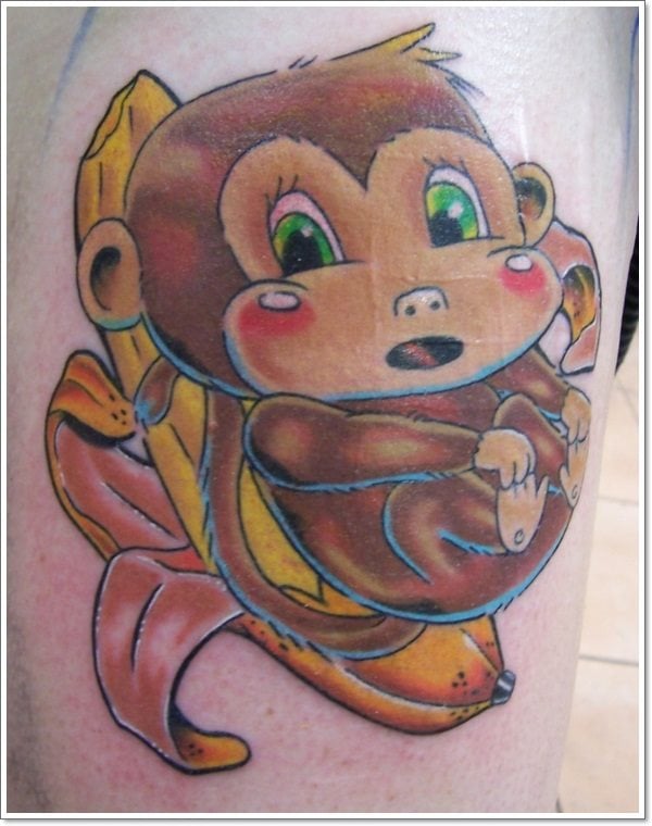 tatuagem macaco 402