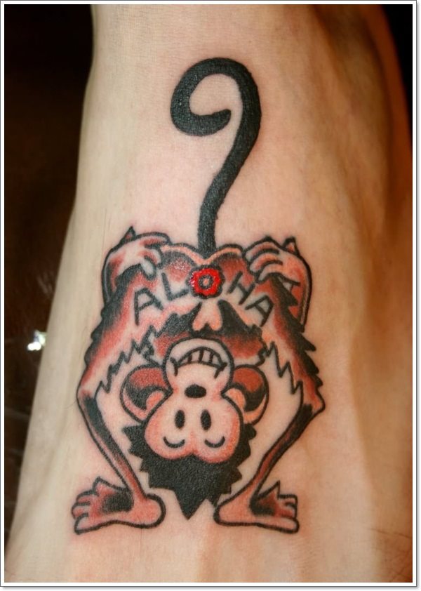 tatuagem macaco 410