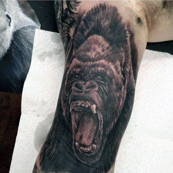 tatuagem macaco 86
