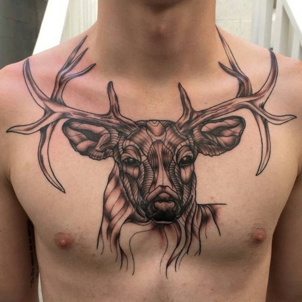 tatuagem cervo 152