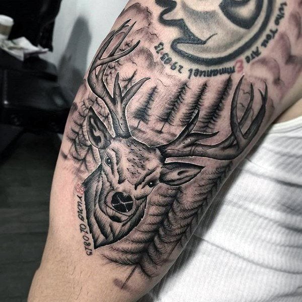 tatuagem cervo 16