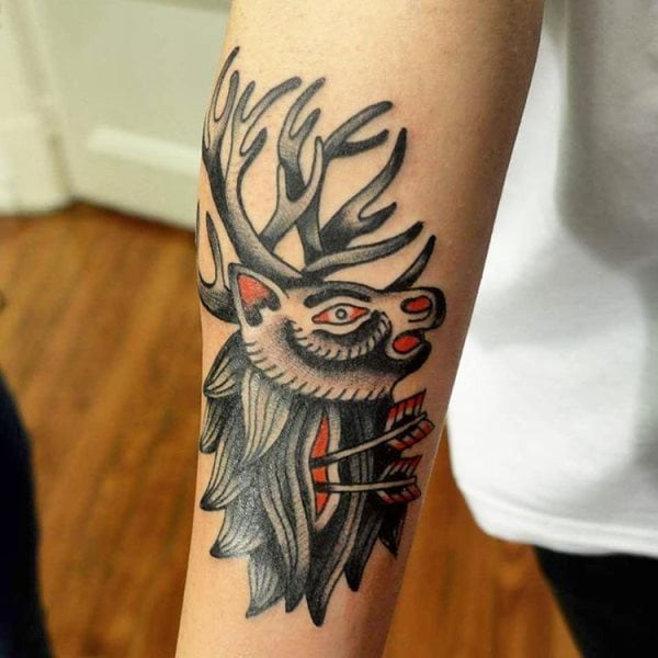 tatuagem cervo 168