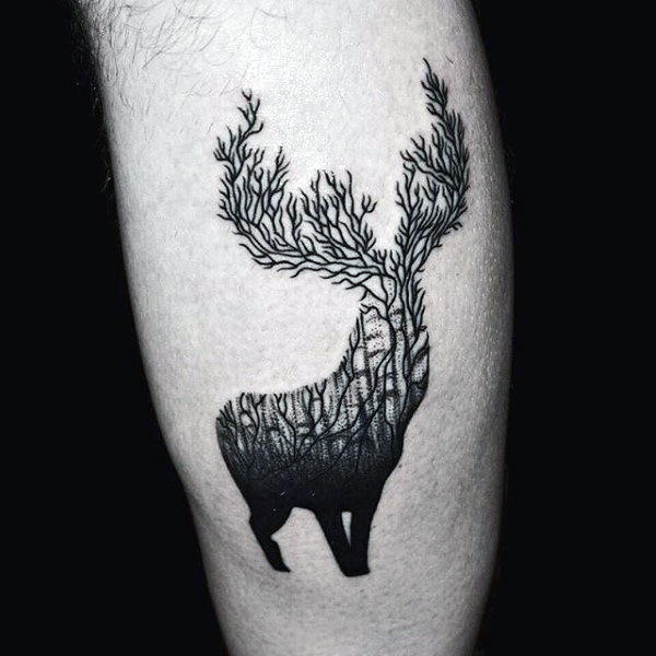 tatuagem cervo 18