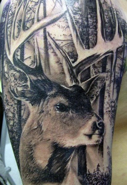 tatuagem cervo 192