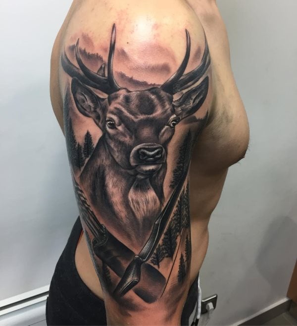 tatuagem cervo 198