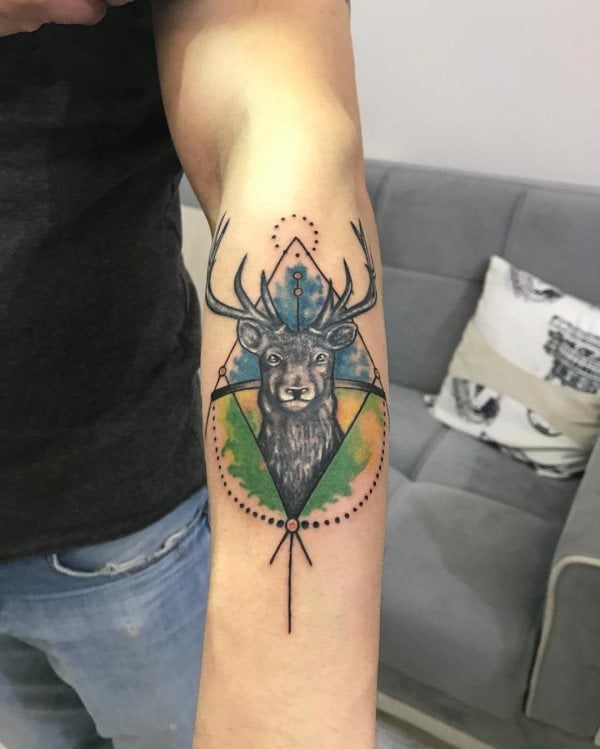 tatuagem cervo 246