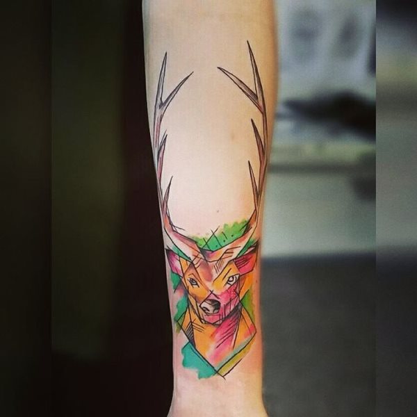 tatuagem cervo 248