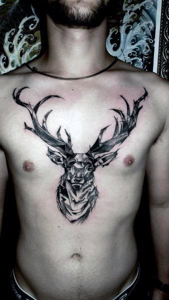 tatuagem cervo 276
