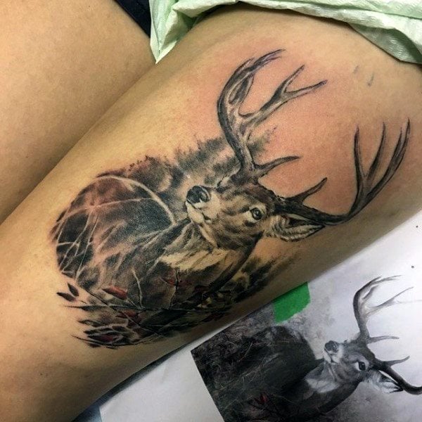 tatuagem cervo 290