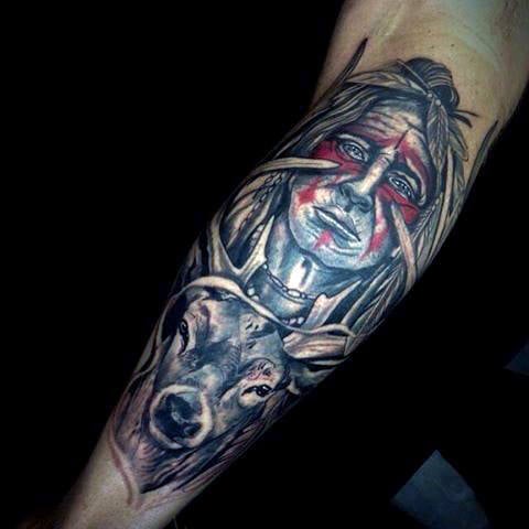 tatuagem cervo 294