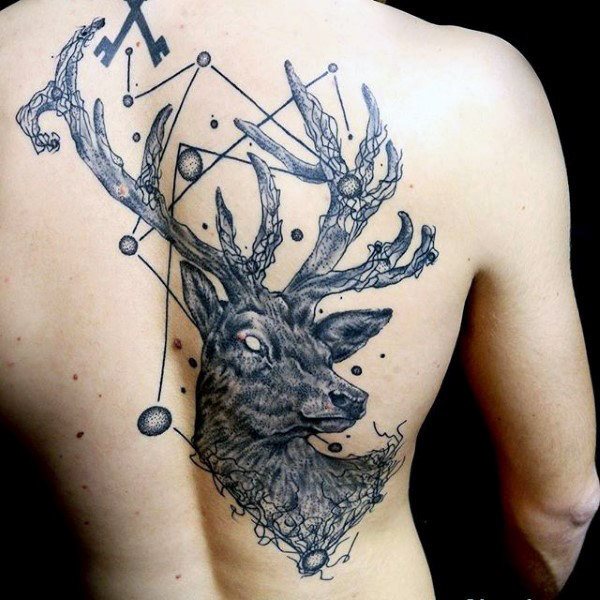 tatuagem cervo 318