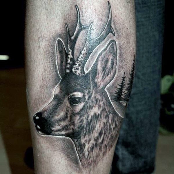 tatuagem cervo 338