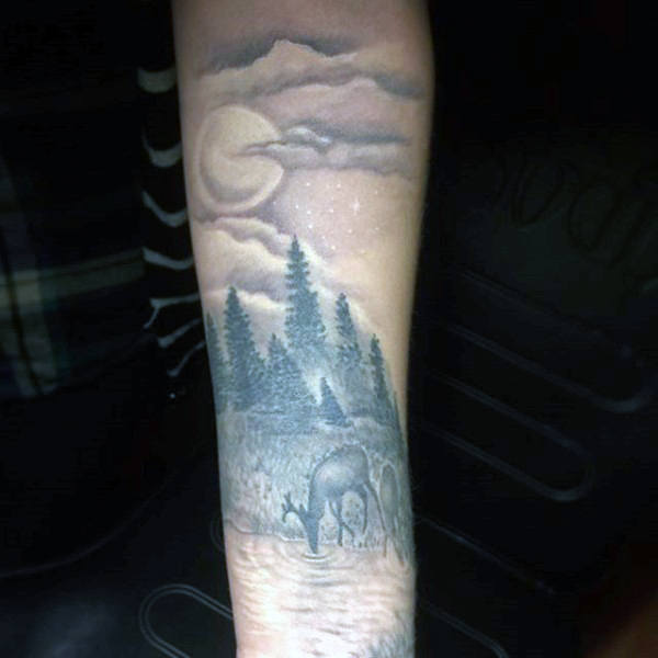 tatuagem cervo 340