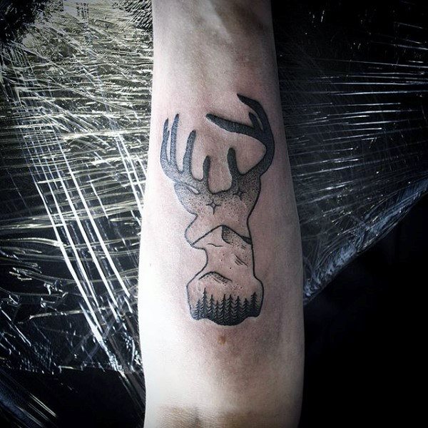 tatuagem cervo 358