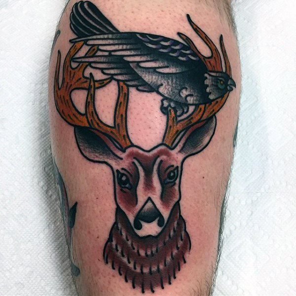 tatuagem cervo 364