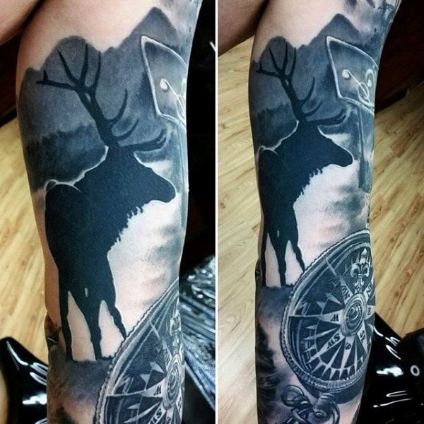 tatuagem cervo 368