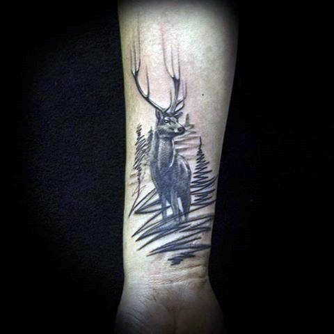 tatuagem cervo 404